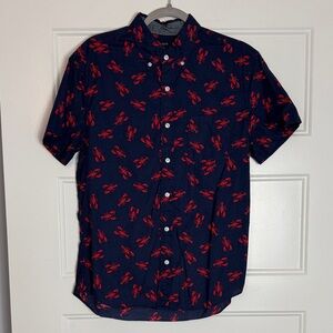I Crew Lobster Print Men's Shirt